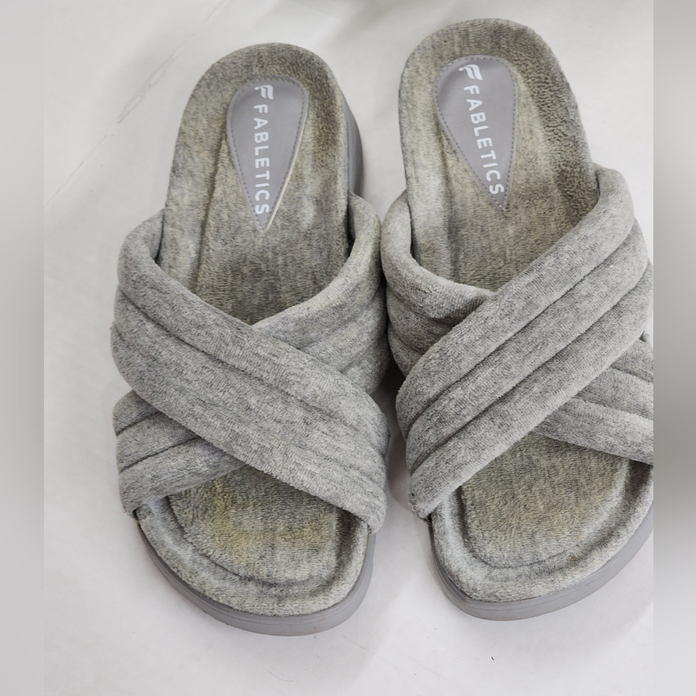 Fabletics Soft Gray Women's Slippers